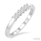 5 Stone Diamond Wedding Band