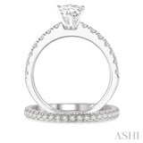 Pear Shape Diamond Wedding Set