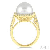 Pearl & Diamond Ring