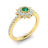 14 KT Yellow Gold Gemstone Ring