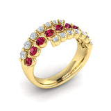 14 KT Yellow Gold Gemstone Ring