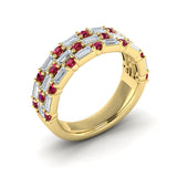 14 KT Yellow Gold Gemstone Ring