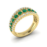 14 KT Yellow Gold Gemstone Ring