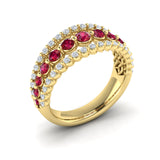 14 KT Yellow Gold Gemstone Ring