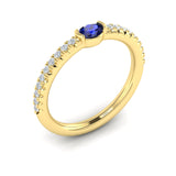 14 KT Yellow Gold Gemstone Ring