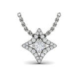 Diamond Vlora Star Pendant Necklace