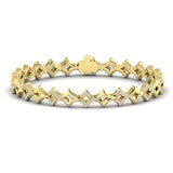 Open Vlora Star Bracelet With Diamonds