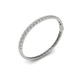 Diamond Tufted Vlora Star Hinged Bangle