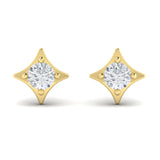 Diamond Vlora Star Stud Earrings