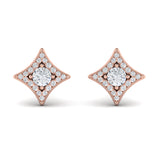 Diamond Vlora Star Stud Earrings