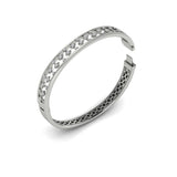 Diamond Vlora Star Hinged Bangle