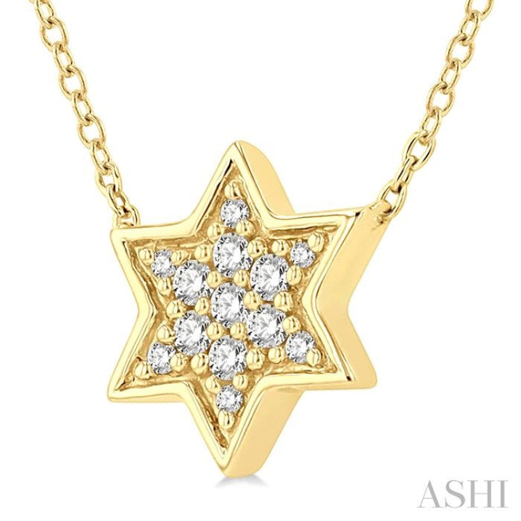 Star Petite Diamond Fashion Pendant