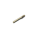 Stel w/Black IP Plating Swarovski Crystal Tie Bar